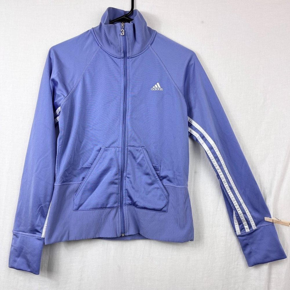 Adidas '06 Full Zip Track Jacket Womens M‎ Y2K 00s Retro Classic Athletic Gym